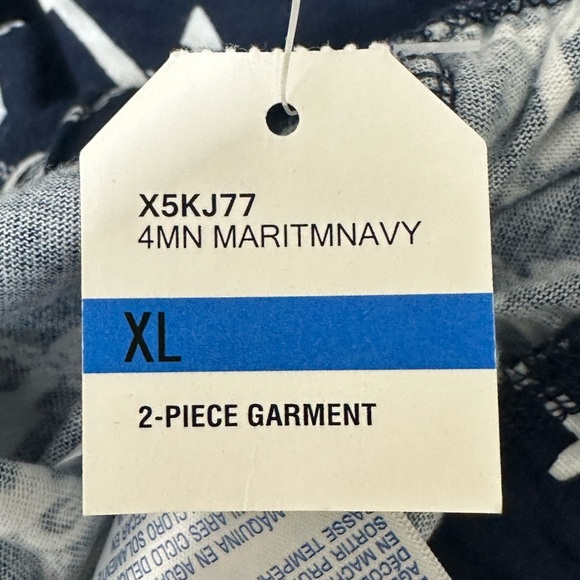 NWT Nautica || long sleeves Pajamas set size Xl - Picture 7 of 9